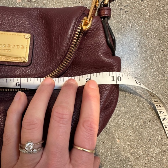 💜 Marc Jacobs Mini Messenger Crossbody Bag Purple – Like New 💜 - Picture 8 of 9